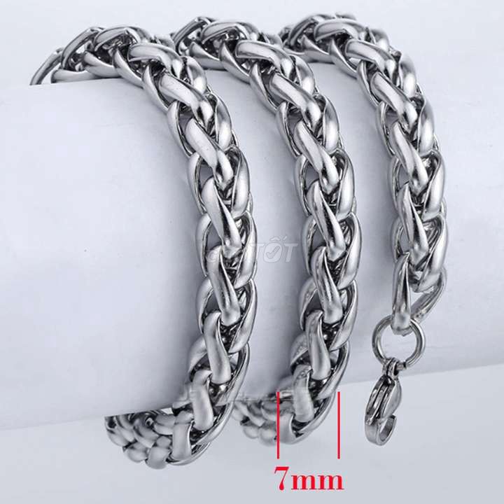 Dây chuyền nam Thép không gỉ Bạc. Mua bán Phụ kiện thời trang khác tại Quận Thốt Nốt Cần Thơ được đăng bởi Phụ Kiện Rẻ Bèo Cần Thơ hình 1