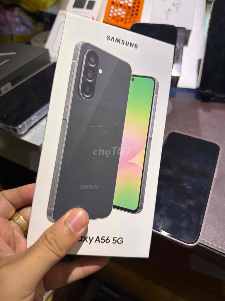 Samsung Galaxy A56 5G Mới nguyên seall. Mua bán Điện thoại tại Thành phố Thủ Đức Tp Hồ Chí Minh được đăng bởi Minh Sang Store Góp Bao Nợ Xấu hình 1