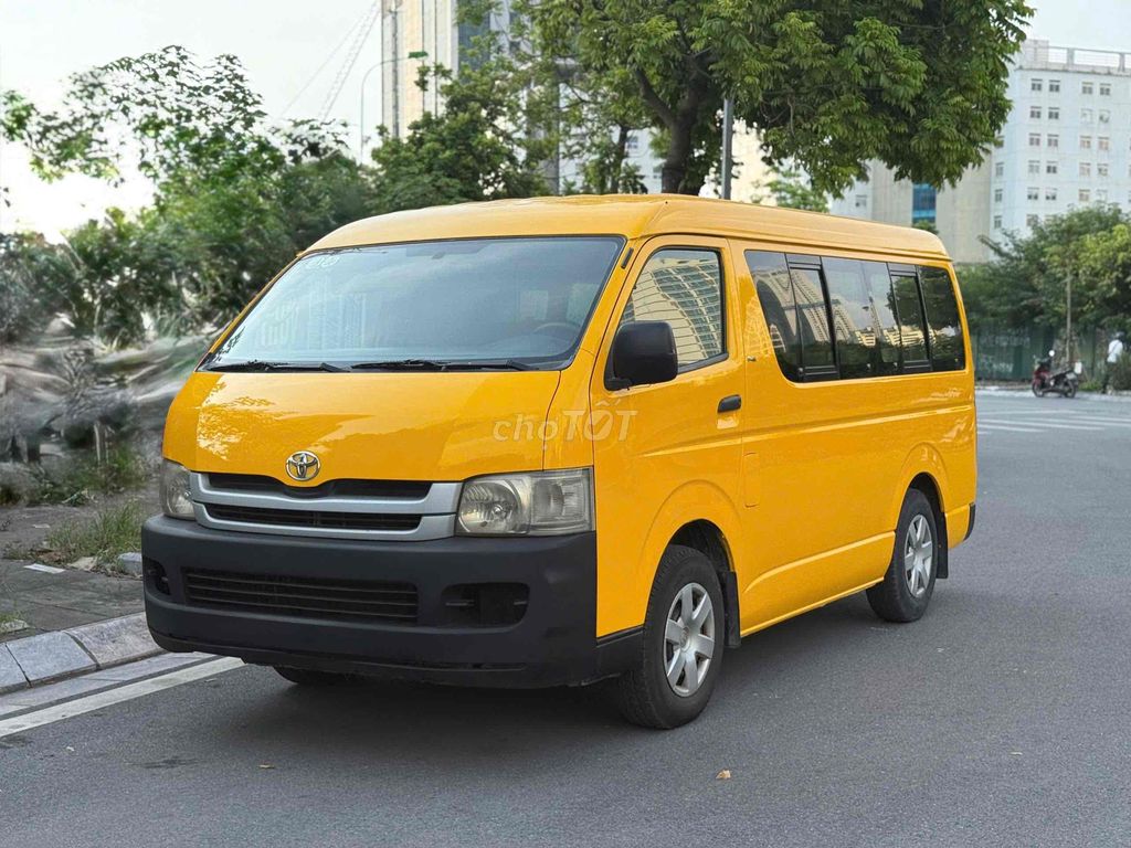 Toyota Hiace 2008 van 3 chỗ tải 940kg chạy phố. Mua bán Ô tô tại Quận Bắc Từ Liêm Hà Nội được đăng bởi Tô Văn Tiến hình 3