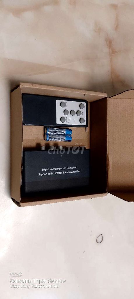 Bộ giải mã âm thanh (Dac) Đen 192KHz 24bit. Mua bán Tivi, Âm thanh tại Quận Hải Châu Đà Nẵng được đăng bởi Kim Đạt hình 1