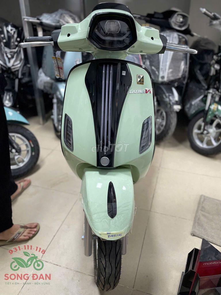 Latina VI màu xanh bơ –cực hiếm và cực nổi bật 🛵. Mua bán Xe điện tại Quận Bình Tân Tp Hồ Chí Minh được đăng bởi Xe Điện Song Đan  Before NPP MN hình 1