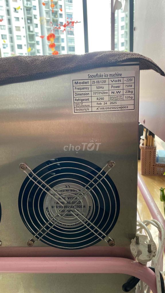 Máy làm kem Bingsu ZB-XBJ/120F. Mua bán Bếp, lò, đồ điện nhà bếp tại Quận Tân Phú Tp Hồ Chí Minh được đăng bởi Minh Tú hình 1