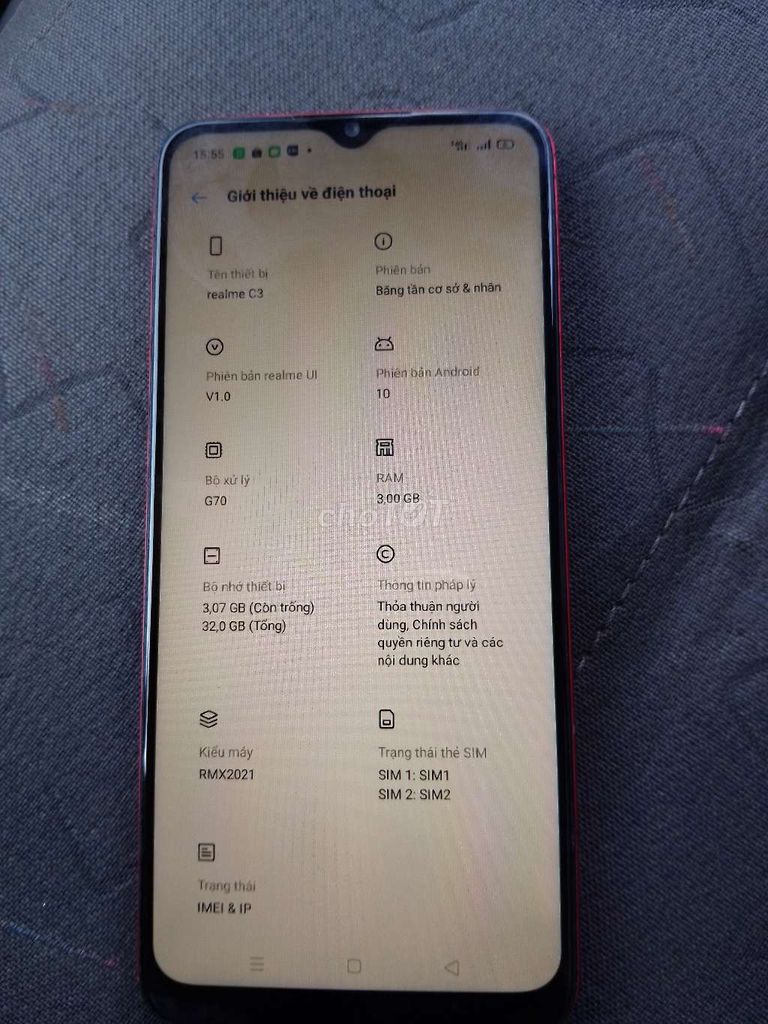 Realme C3 32GB Đỏ. Mua bán Điện thoại tại Thị xã Bến Cát Bình Dương được đăng bởi khoa khoi hình 1