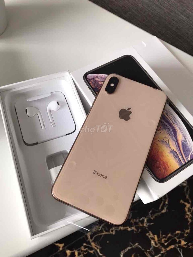 iPhone xs max 256gb vàng gold quốc tế nguyên zin