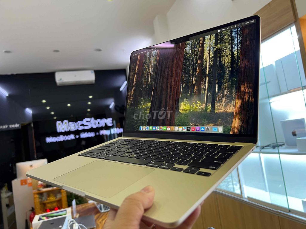 ✅MacBook Air 13 inch M2 SSD 256G Starlight -Góp 0đ