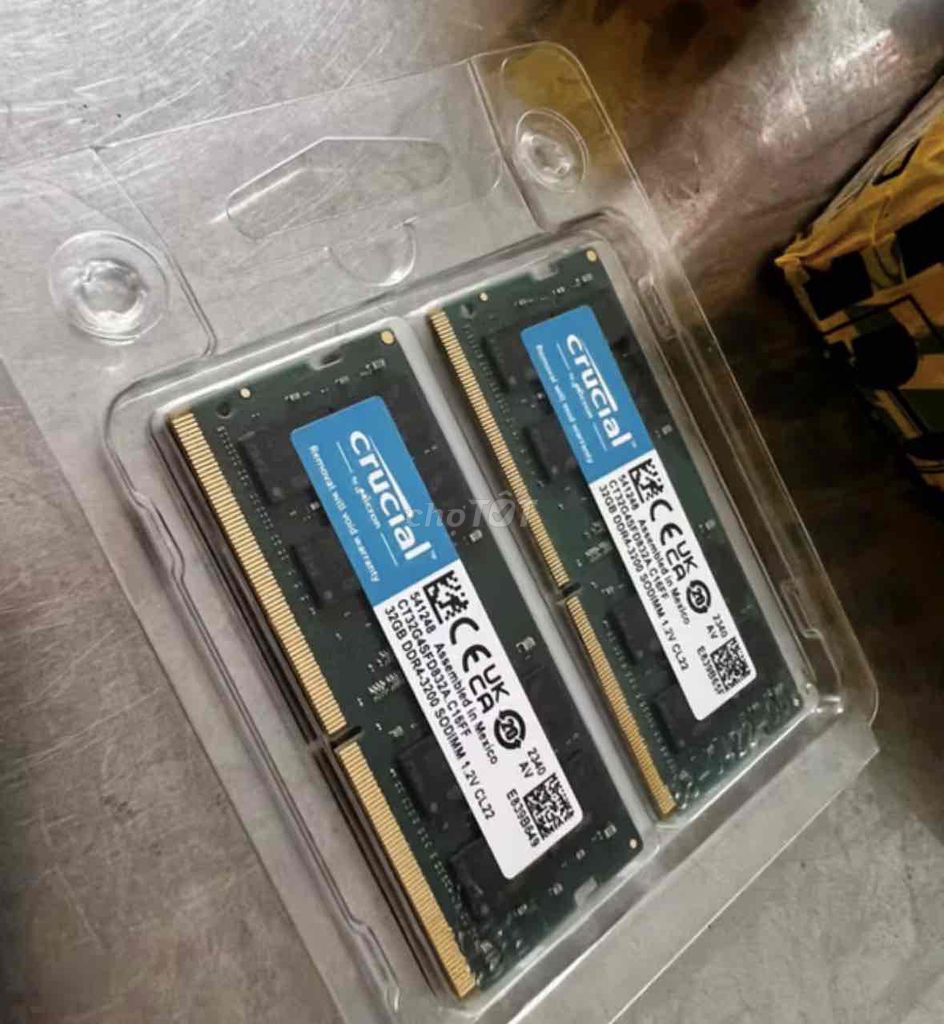 RAM Crucial DDR4 32GB 3200Mhz. Mua bán Linh kiện (RAM, Card...) tại Huyện Nghi Lộc Nghệ An được đăng bởi Lê văn minh hình 1