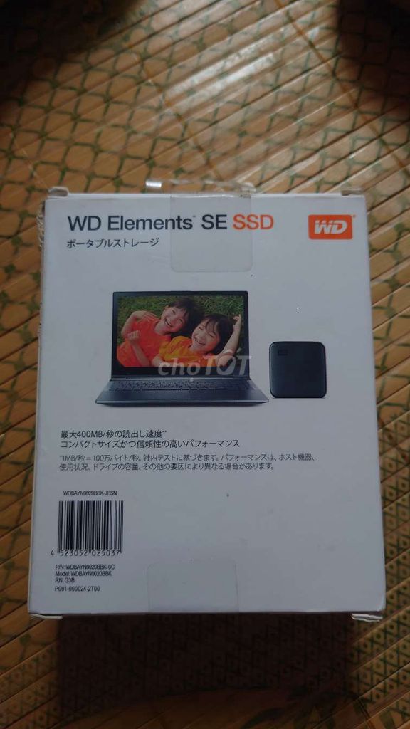Ổ cứng di động SSD Western Elements SE 2Tb