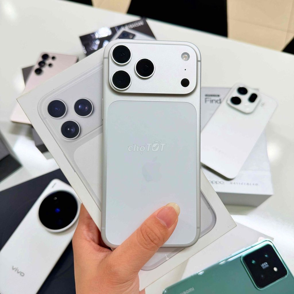 iPhone 17 Pro Max 256GB Bạc 98%. Mua bán Điện thoại tại Thành phố Tây Ninh Tây Ninh được đăng bởi Mỹ Vy Store Mobile Tây Ninh hình 1