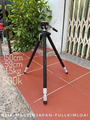 Chân máy ảnh Slik made in Japan full kimloai. Mua bán Máy ảnh, Máy quay tại Quận Gò Vấp Tp Hồ Chí Minh được đăng bởi Toàn Nhật