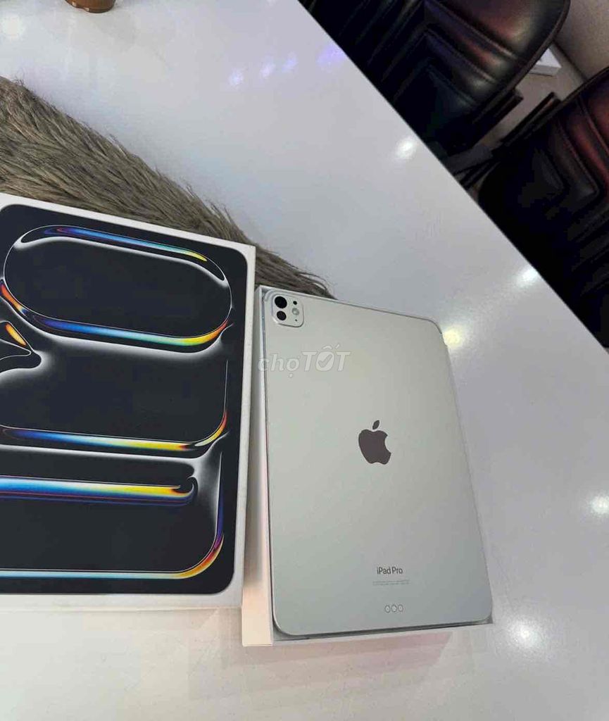 ipad pro 11inch M4 trắng 256gb wifi còn bht1/2027. Mua bán Máy tính bảng tại Quận 3 Tp Hồ Chí Minh được đăng bởi Nam Á Mobile hình 1