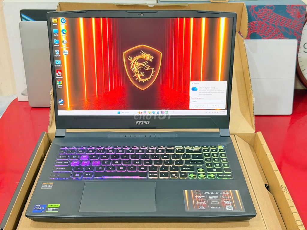 MSI Katana 15, i9-14900HX, RTX 5060 8G, 2.5K 165Hz. Mua bán Laptop tại Thành phố Thủ Đức Tp Hồ Chí Minh được đăng bởi Tin Hoc Miền Nam hình 1