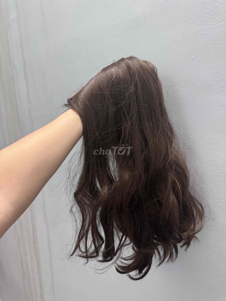 Tóc giả nữ Nâu mềm mượt. Mua bán Phụ kiện thời trang khác tại Quận 11 Tp Hồ Chí Minh được đăng bởi Trần Bích Duyên hình 1