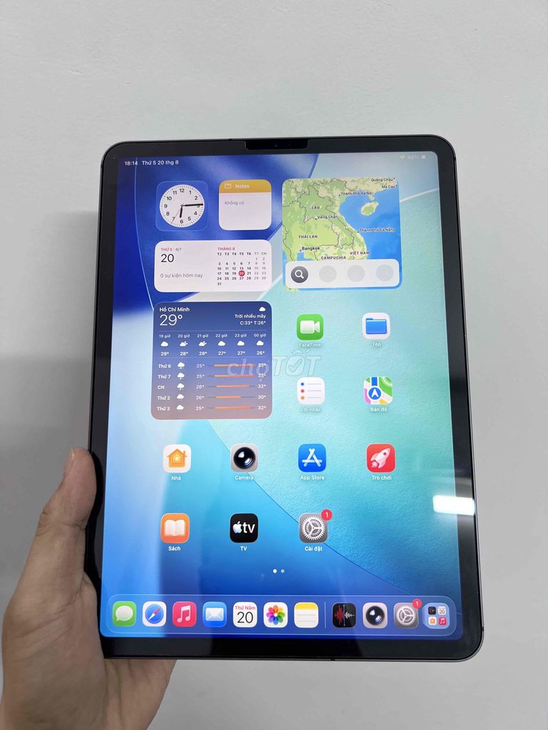 Apple iPad Pro 64GB Xám 86%. Mua bán Máy tính bảng tại Quận Bình Thạnh Tp Hồ Chí Minh được đăng bởi Hoàng Bằng hình 1