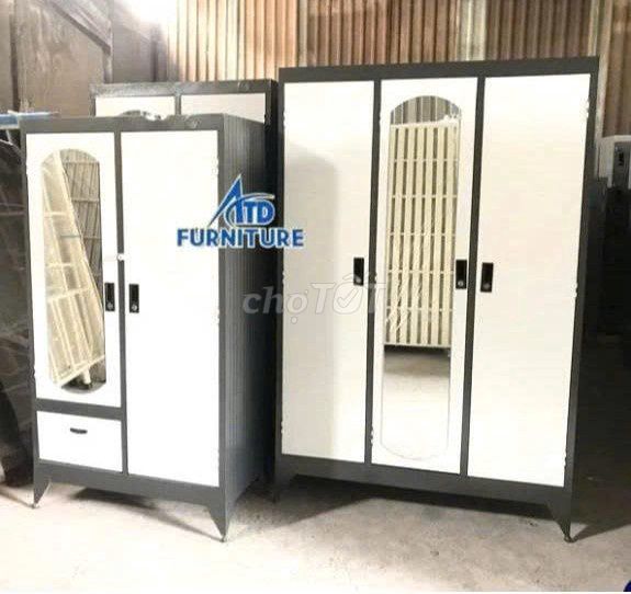 Tủ quần áo sắt tủ sắt tủ sắt tủ sắt. Mua bán Tủ, kệ gia đình tại Thị xã Tân Uyên Bình Dương được đăng bởi Tổng Kho Nội Thất Sài Gòn hình 1