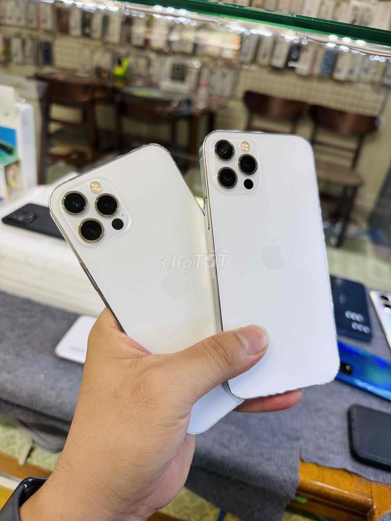 Apple iPhone 12 Pro 128GB Trắng Đã dùng. Mua bán Điện thoại tại Huyện Tam Bình Vĩnh Long được đăng bởi Trong Tran hình 1