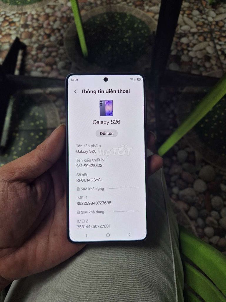 Samsung Galaxy S26 Tím chính hãng 2 sim Ram 12GB. Mua bán Điện thoại tại Quận Bình Tân Tp Hồ Chí Minh được đăng bởi V I N H hình 1