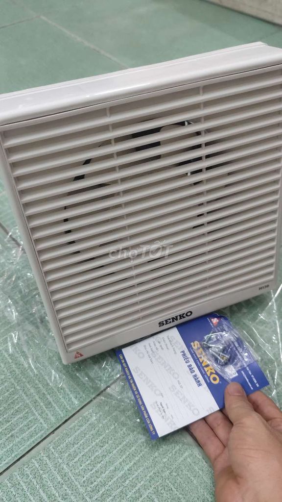 Senko H150 Trắng 220V Quạt hút gió. Mua bán Quạt tại Quận 12 Tp Hồ Chí Minh được đăng bởi kim sy hình 1