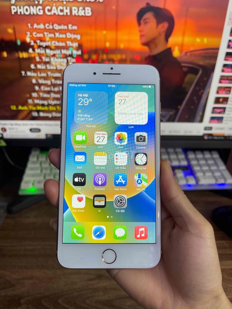 IPhone 8Plus Gold , Full chức năng. Mua bán Điện thoại tại Quận Lê Chân Hải Phòng được đăng bởi Huy Tưởng Mobile hình 1