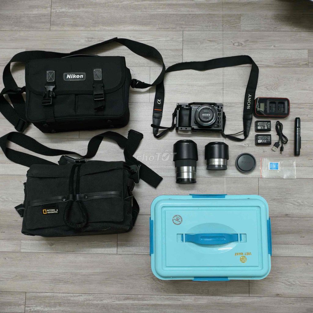 Máy ảnh Sony A6000 Đen. Mua bán Máy ảnh, Máy quay tại Quận Lê Chân Hải Phòng được đăng bởi Đức Long hình 1