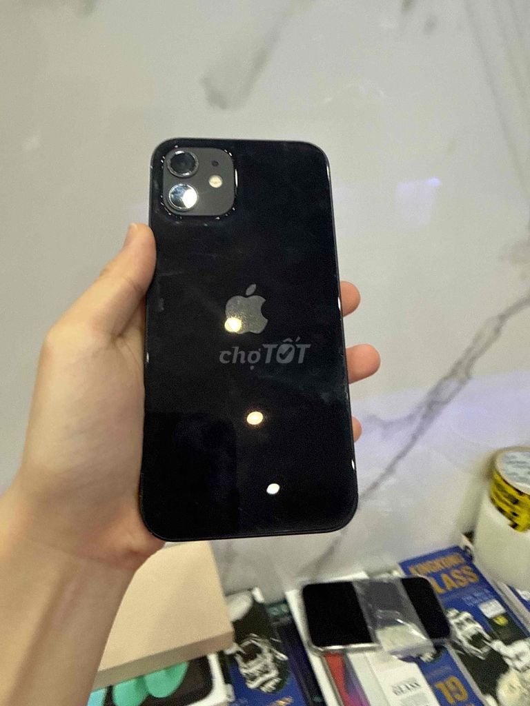 Apple iPhone 12 Đen LikeNew. Mua bán Điện thoại tại Quận Gò Vấp Tp Hồ Chí Minh được đăng bởi TB Mobile hình 1
