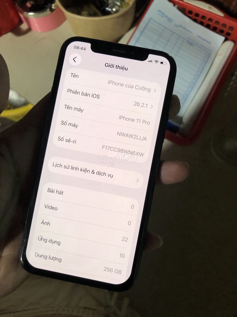 iPhone 11 Pro 256GB Xám. Mua bán Điện thoại tại Huyện Đất Đỏ Bà Rịa - Vũng Tàu được đăng bởi Cường hình 1