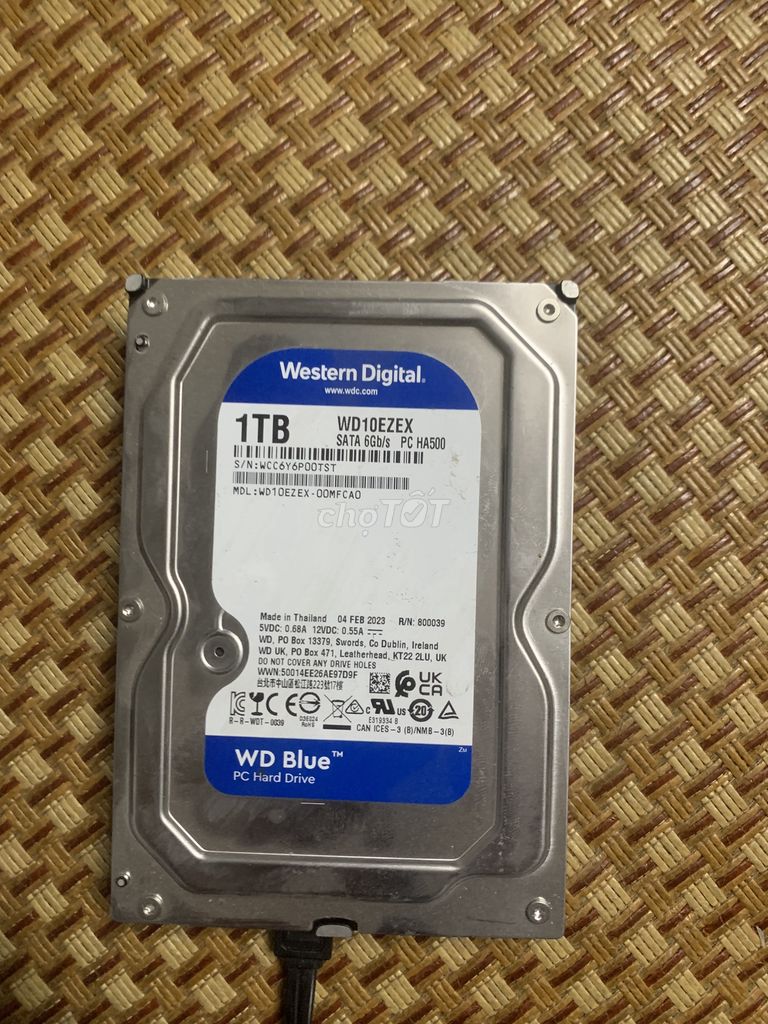 Ổ cứng HDD wd 1tb sk100%