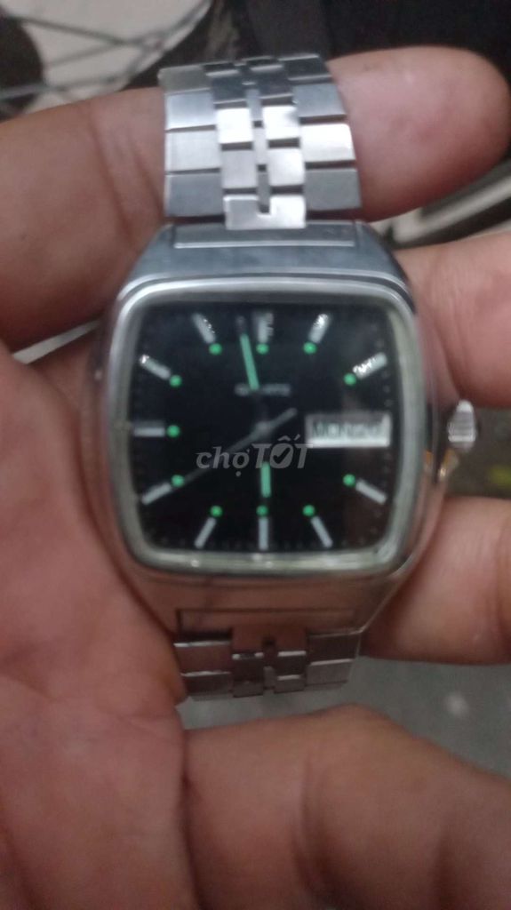 Đồng hồ Orient Nam Kim loại Bạc Đen 38mm. Mua bán Đồng hồ tại Quận 3 Tp Hồ Chí Minh được đăng bởi Sinh Nguyenduc hình 1