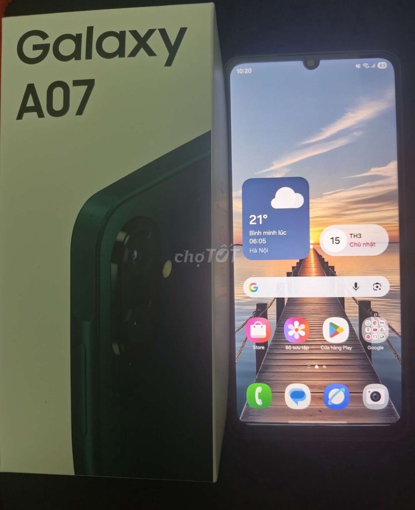 Samsung Galaxy A07 128GB Xanh Mới. Mua bán Điện thoại tại Quận Ninh Kiều Cần Thơ được đăng bởi Quốc Vủ hình 1