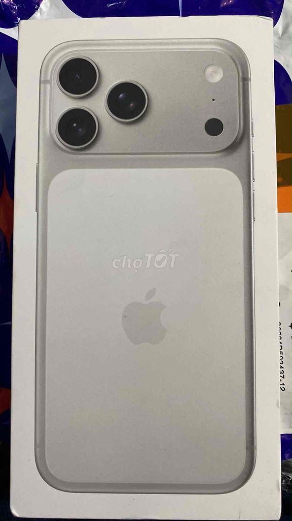 iPhone 17 Pro Max 512GB Trắng LL/A nguyên seal. Mua bán Điện thoại tại Huyện Vĩnh Bảo Hải Phòng được đăng bởi Đặng Quang Duy hình 1