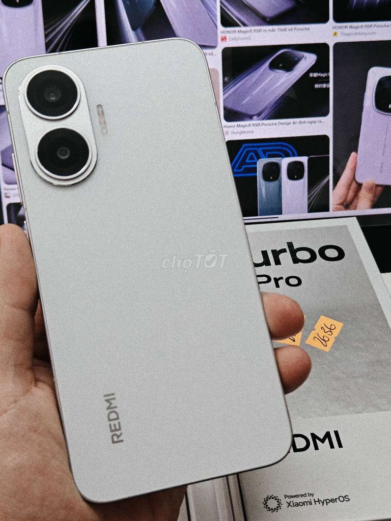 Xiaomi Redmi Turbo 4 Pro 16GB/256GB Bạc. Mua bán Điện thoại tại Quận Hà Đông Hà Nội được đăng bởi Tài hình 1