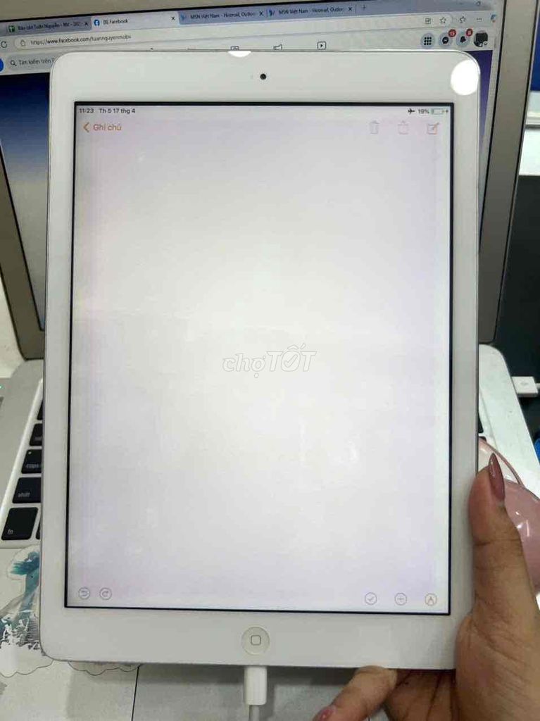 ipad air 1 16g wifi giá rẻ. Mua bán Máy tính bảng tại Quận 3 Tp Hồ Chí Minh được đăng bởi Tuấn Nguyễn hình 3