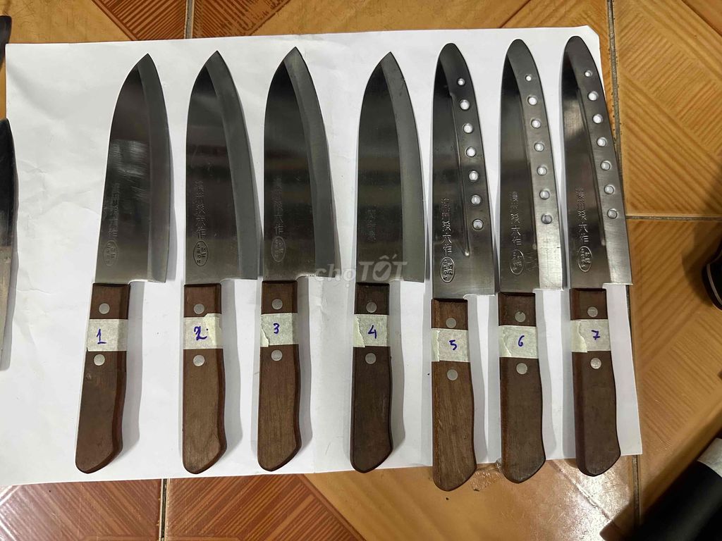 Dao bếp Nhật Bản Thép không gỉ. Mua bán Dụng cụ nhà bếp tại Huyện Hóc Môn Tp Hồ Chí Minh được đăng bởi Xuân Phong hình 1
