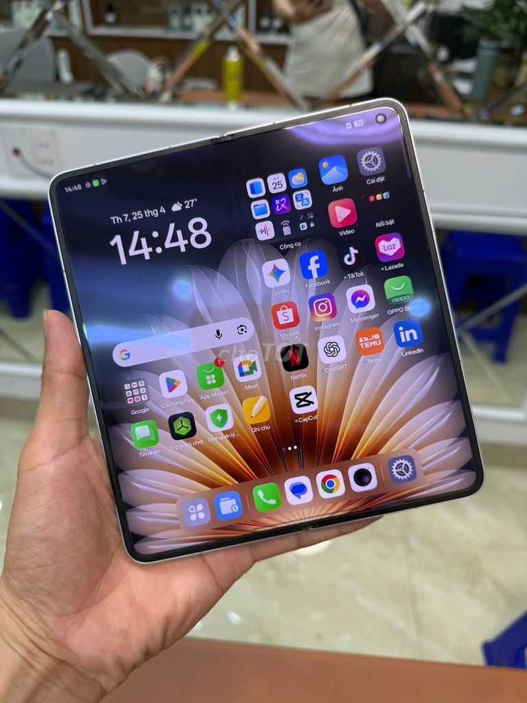 Oppo Find N5 16GB/512GB Trắng Đã sử dụng. Mua bán Điện thoại tại Quận 7 Tp Hồ Chí Minh được đăng bởi Son Hoang hình 1