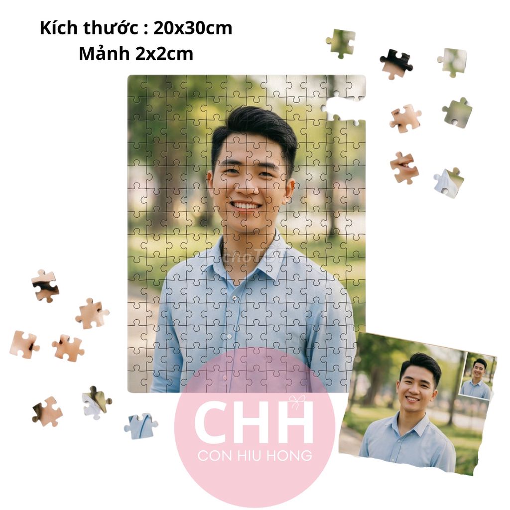 Trò chơi xếp hình chân dung 20x30cm. Mua bán Sở thích khác tại Quận Tân Phú Tp Hồ Chí Minh được đăng bởi Con Hiu Hồng Gift hình 1