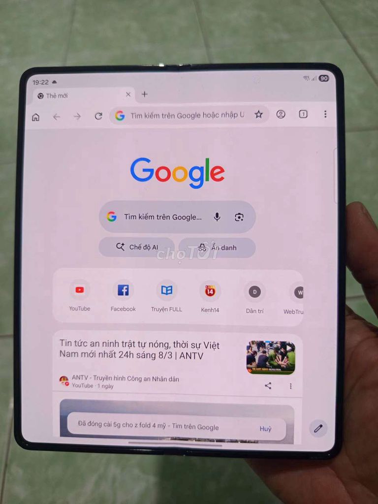 Samsung Z Fold 4 512GB. Mua bán Điện thoại tại Huyện Châu Thành Bến Tre được đăng bởi Huy hình 1