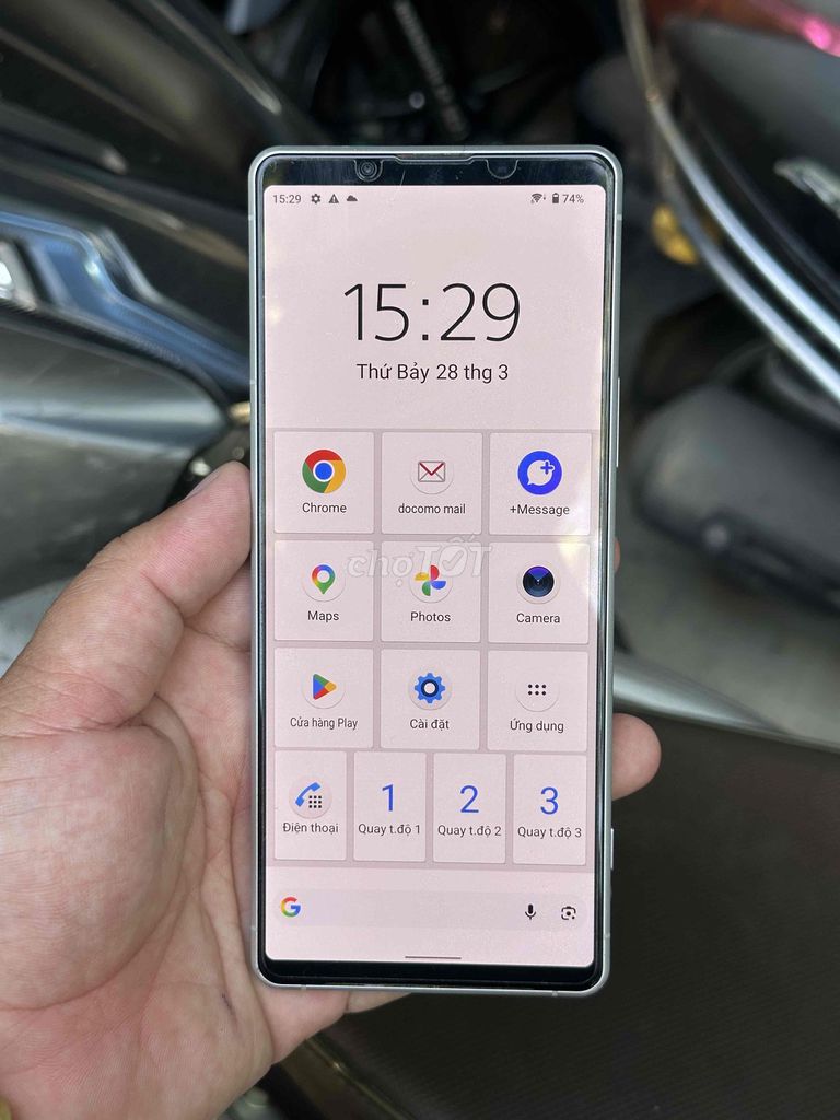 Sony 1 mark 2 màu bạc 98%. Mua bán Điện thoại tại Quận 7 Tp Hồ Chí Minh được đăng bởi Quang Linh hình 1