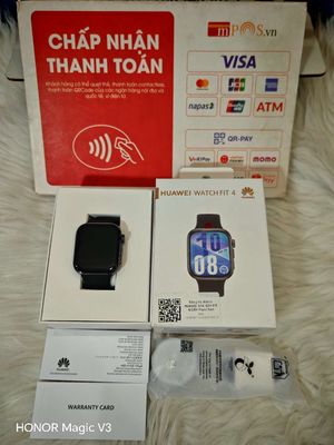 Huawei watch fit 4 black 99.9% bảo hành 8/6/2026. Mua bán Thiết bị đeo thông minh tại Quận Tân Phú Tp Hồ Chí Minh được đăng bởi Phan Tấn SmartWatch