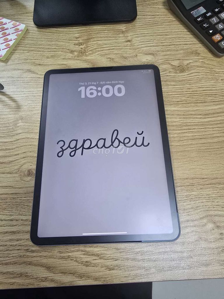 Apple iPad Pro M1 128GB Xám 80% pin. Mua bán Máy tính bảng tại Thành phố Thủ Dầu Một Bình Dương được đăng bởi Jun hình 1