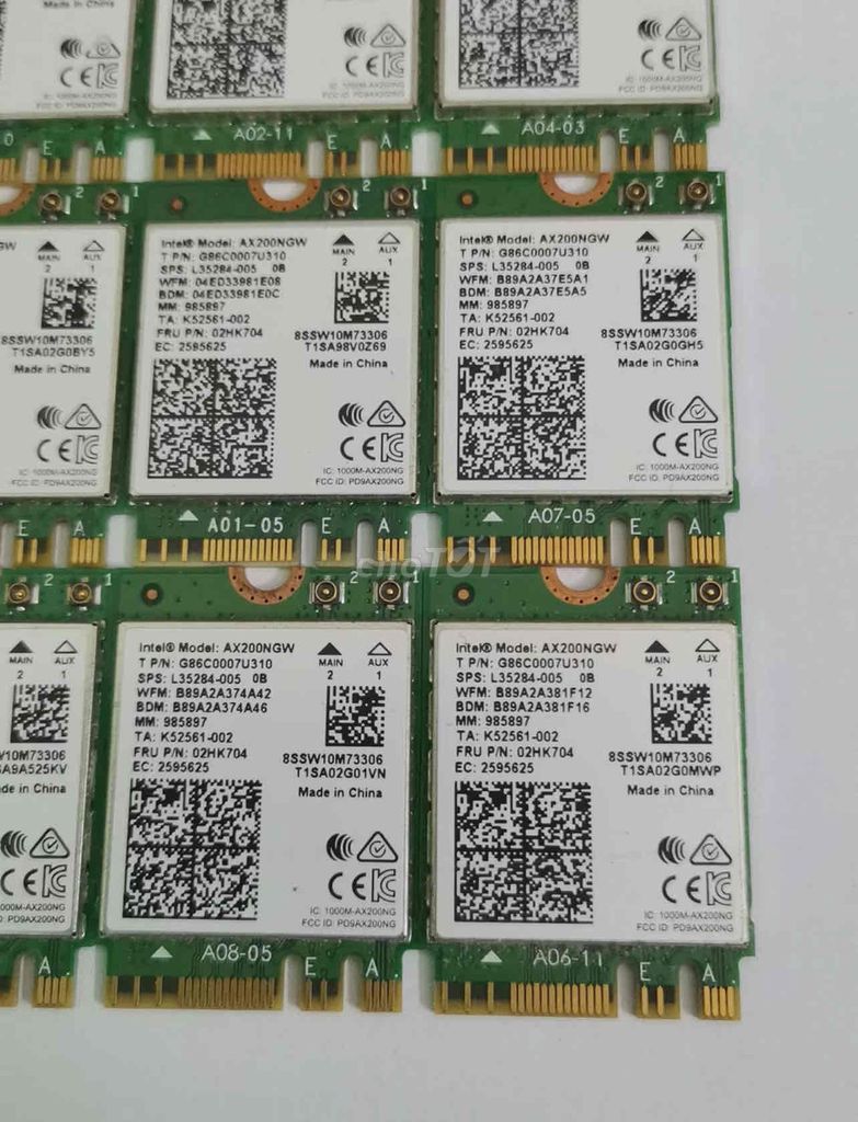 Card WIFI Intel AX200. Mua bán Linh kiện (RAM, Card...) tại Huyện Thường Tín Hà Nội được đăng bởi đình anh hình 1