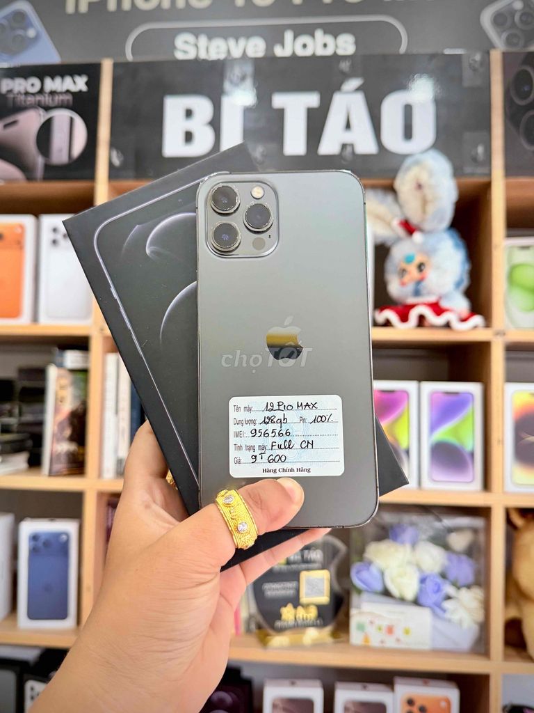 iPhone 12 Pro Max 128GB Xám 97. Mua bán Điện thoại tại Thành phố Long Xuyên An Giang được đăng bởi Bi Táo Store hình 1