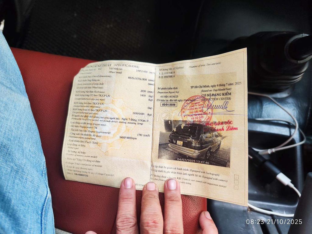 2002 GL - 120000 km. Mua bán Ô tô tại Thị xã Bến Cát Bình Dương được đăng bởi nguyen khanh hung hình 8