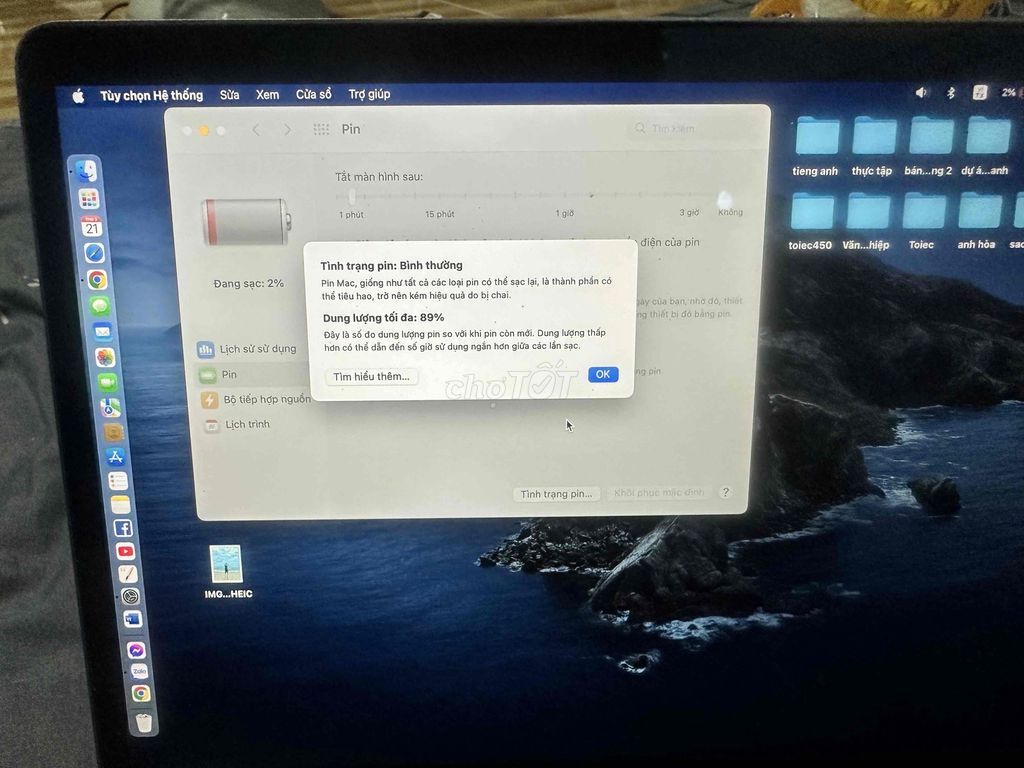 Apple MacBook Bạc Đã qua sử dụng. Mua bán Laptop tại Quận 12 Tp Hồ Chí Minh được đăng bởi Tony hình 1