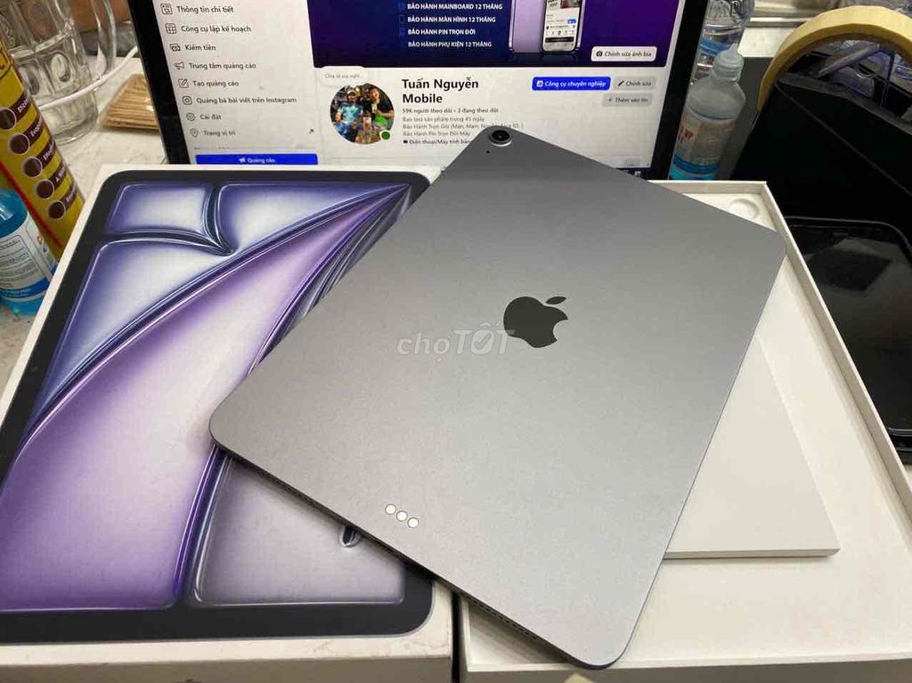 Apple iPad Air M3 11 inch 128GB. Mua bán Máy tính bảng tại Quận 3 Tp Hồ Chí Minh được đăng bởi Tuấn Nguyễn hình 1