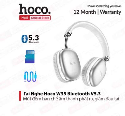 Tai Nghe Bluetooth V5.3 Hoco W35 pin khủng 400mAh. Mua bán Tivi, Âm thanh tại Huyện Bình Chánh Tp Hồ Chí Minh được đăng bởi Lê Dyn