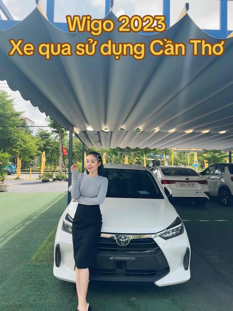 Toyota Wigo 2023 - 42000 km. Mua bán Ô tô tại Thành phố Sóc Trăng Sóc Trăng được đăng bởi Lê Thị Bé Trang hình 1
