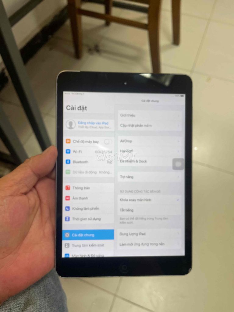Apple iPad Mini 2 Xám. Mua bán Máy tính bảng tại Huyện Long Thành Đồng Nai được đăng bởi minhtien hình 1