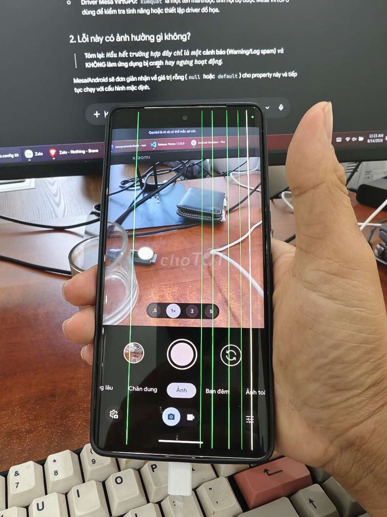 Google Pixel 7 Pro Xanh Màn hình sọc. Mua bán Điện thoại tại Quận Gò Vấp Tp Hồ Chí Minh được đăng bởi lê huy trường hình 1