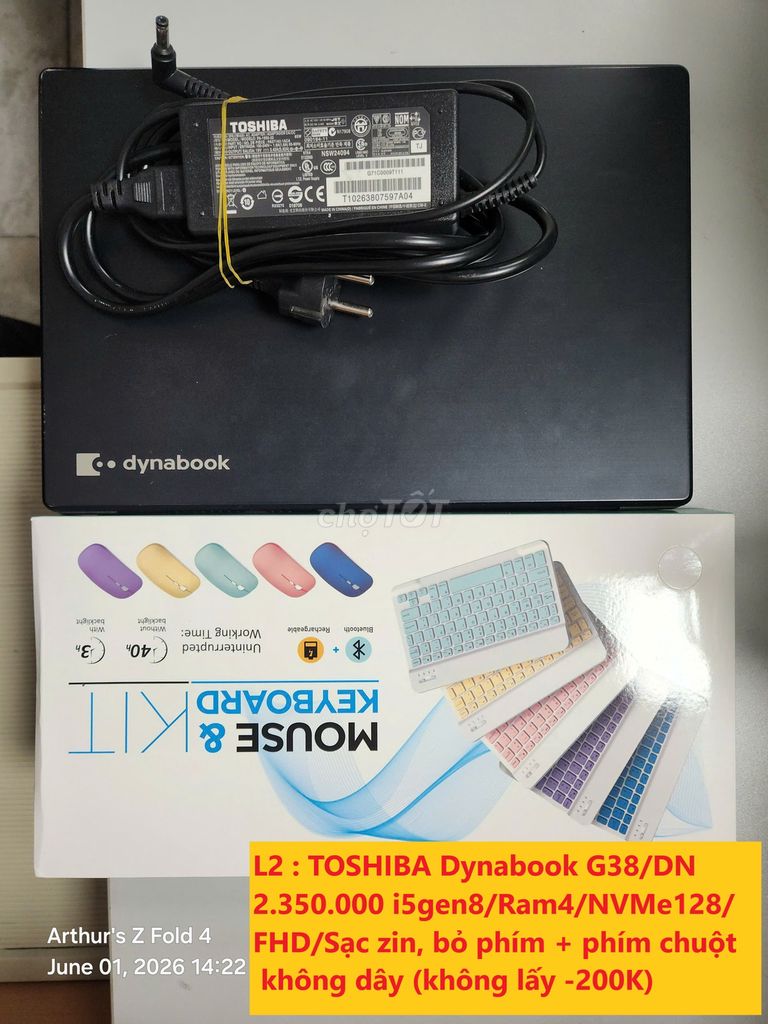 Laptop văn phòng TOSHIBA Dynabook G38/DN giá rẻ. Mua bán Laptop tại Thành phố Thuận An Bình Dương được đăng bởi Arthur Hoàng hình 1