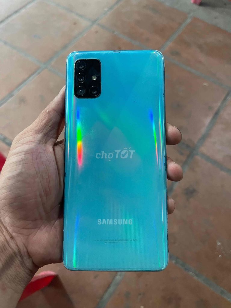 Samsung A51 ram6/128GB Xanh Ngọc. Mua bán Điện thoại tại Quận Liên Chiểu Đà Nẵng được đăng bởi Nhẫn không ngã  hình 1