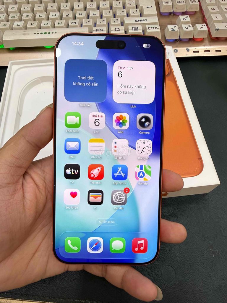 Apple iPhone 17 Pro Max 256GB Cam. Mua bán Điện thoại tại Quận Hải Châu Đà Nẵng được đăng bởi Trongstore hình 1
